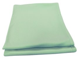Thermal Throw FR Knitted Polyester in Pale Green - 168/214cm