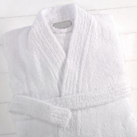 V400 100% Cotton Terry Towelling Large Bathrobe