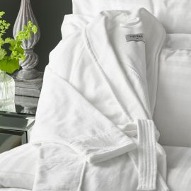 V400 GSM 100% Cotton Velour Large Bathrobe