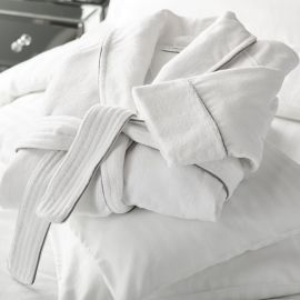VV420 100% Cotton Velour Bathrobe