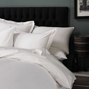 VV300 100% Cotton Sateen Plain Flat Sheet